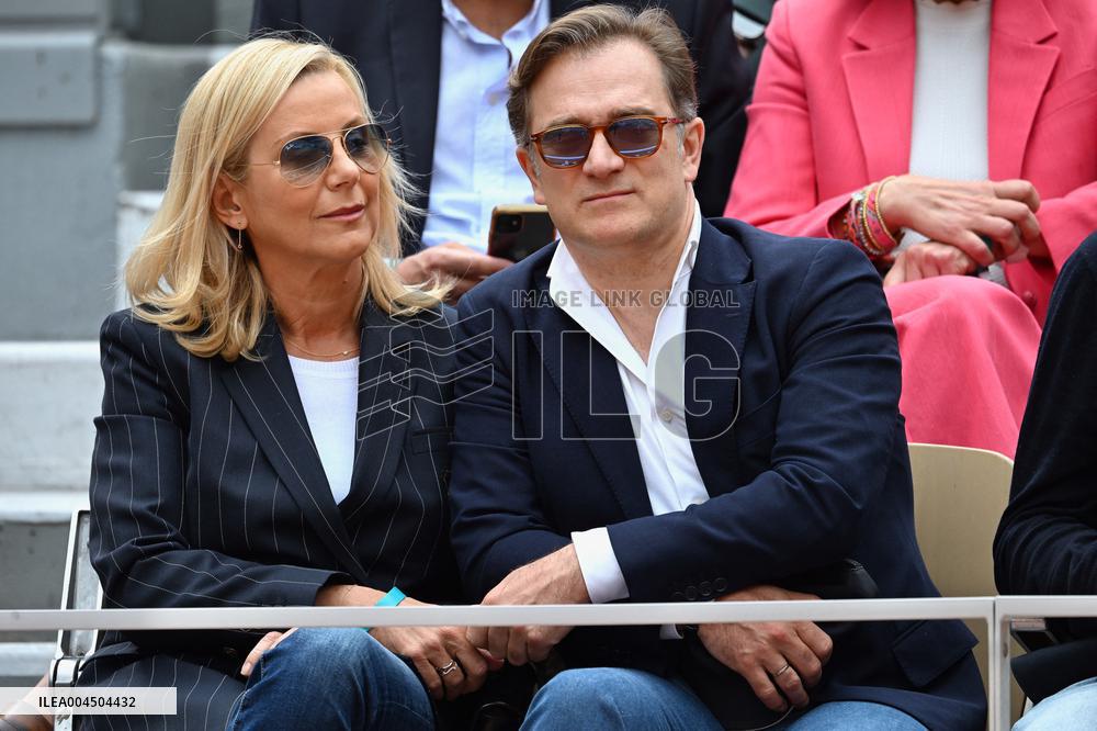 French Open 2025 - VIPs In The Stands - Day 14