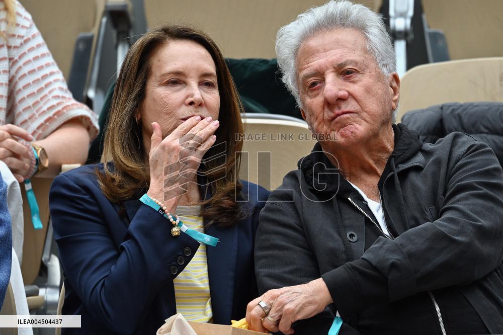 French Open 2025 - VIPs In The Stands - Day 14