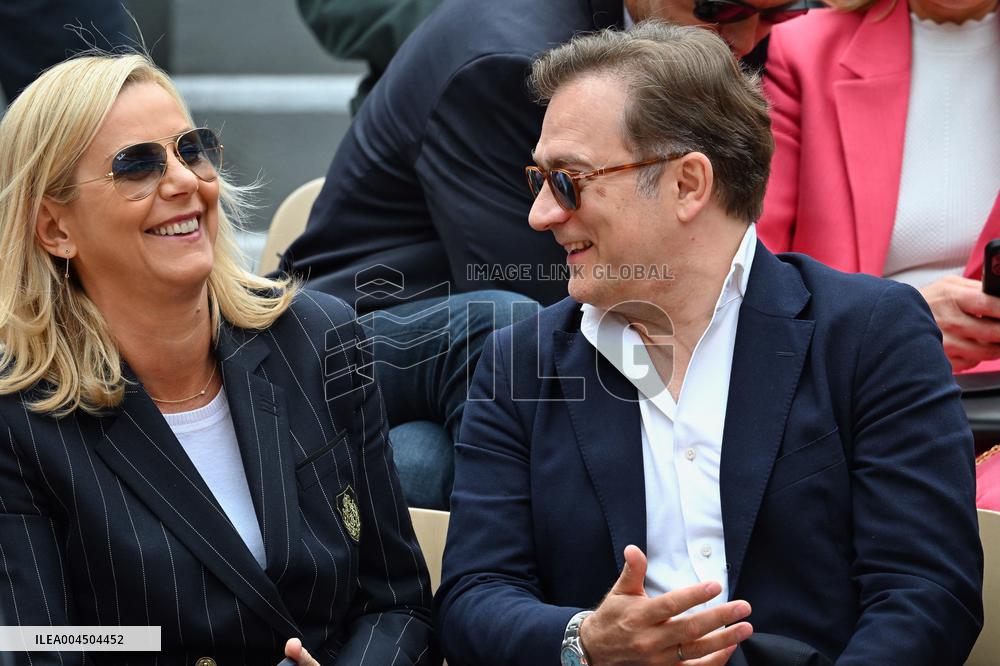 French Open 2025 - VIPs In The Stands - Day 14
