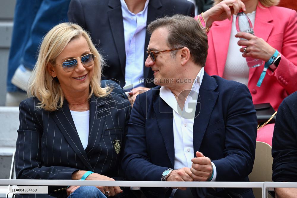 French Open 2025 - VIPs In The Stands - Day 14