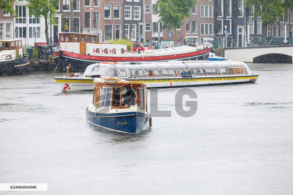 Sting Arrives At Royal Theater Carre - Amsterdam