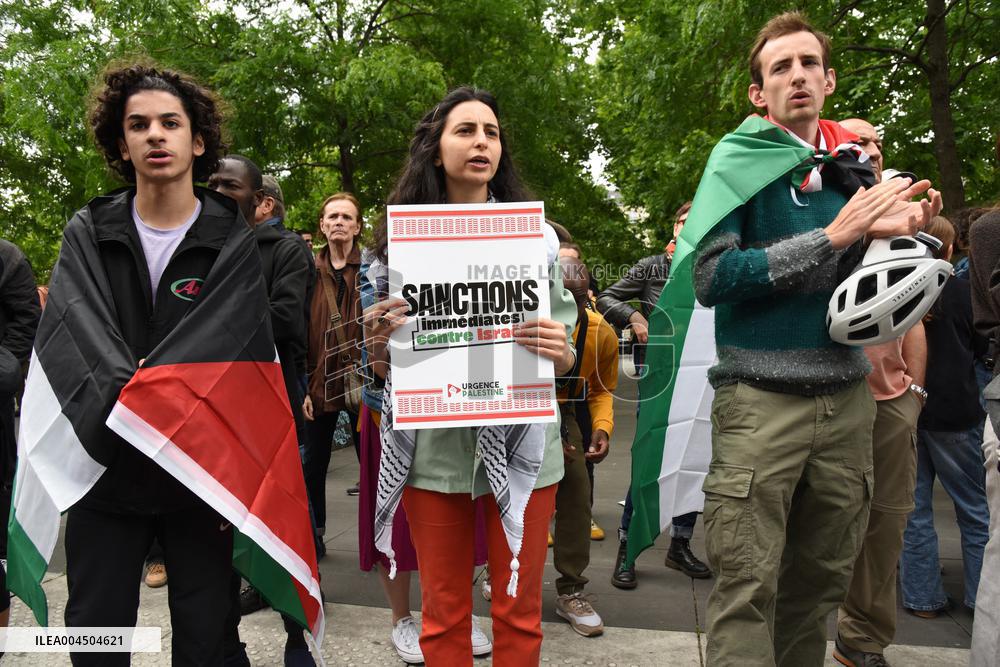 Pro-Palestinian Rally For Gaza - Paris