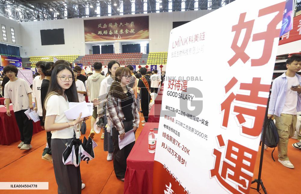 College Students Employment in Huai'an
