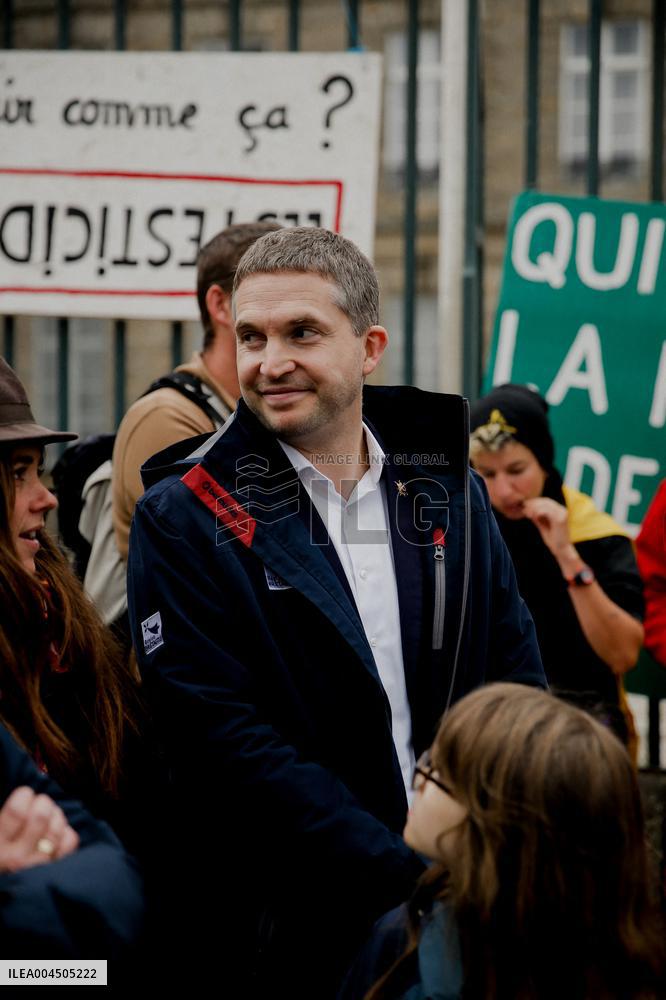 Protest Against Duplomb Law - France