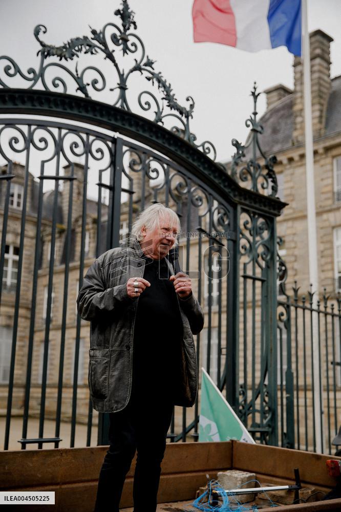 Protest Against Duplomb Law - France