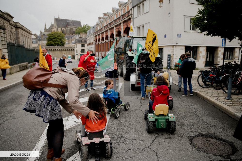 Protest Against Duplomb Law - France