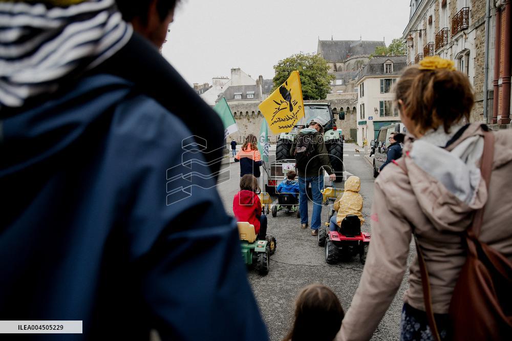 Protest Against Duplomb Law - France