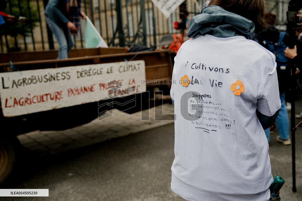 Protest Against Duplomb Law - France