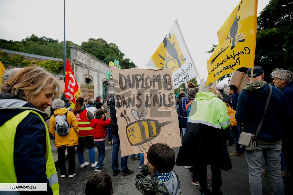 Protest Against Duplomb Law - France