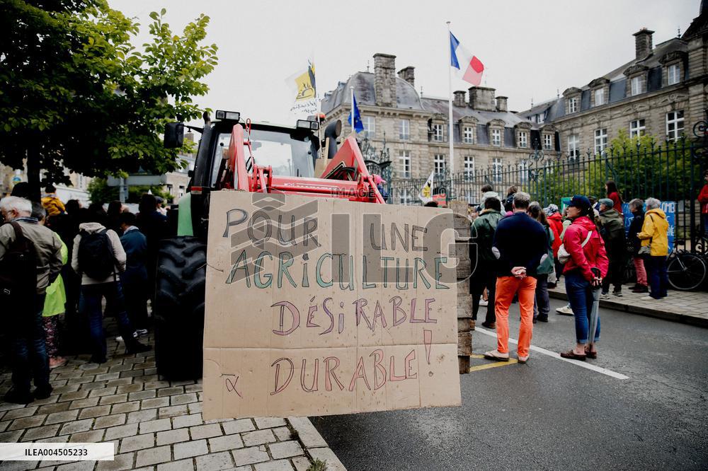 Protest Against Duplomb Law - France