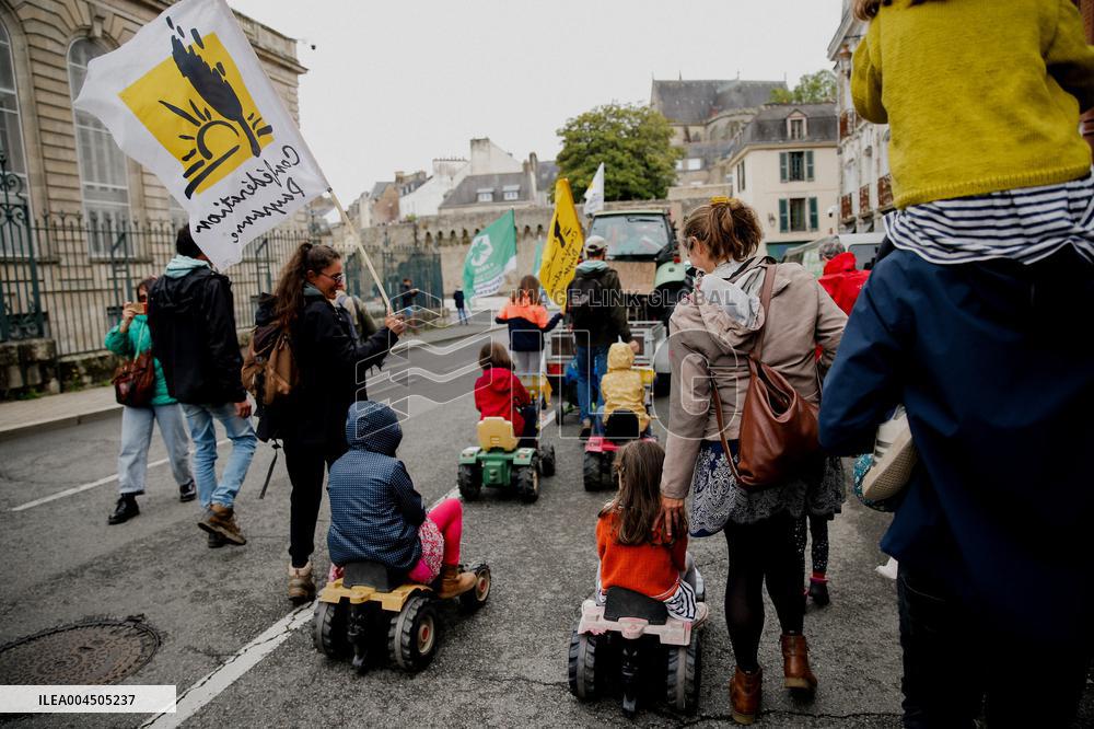 Protest Against Duplomb Law - France