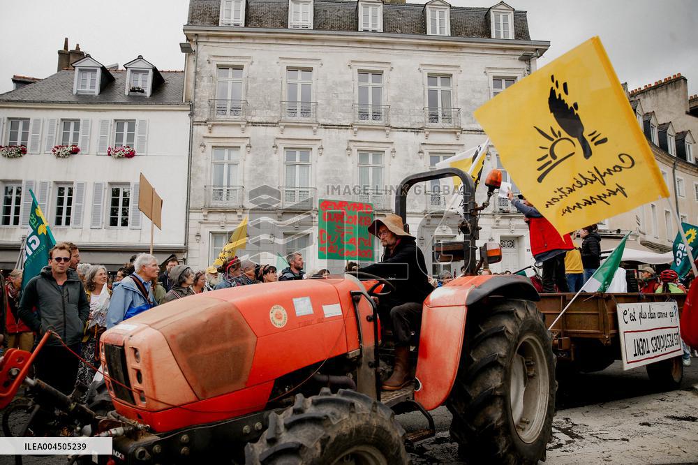 Protest Against Duplomb Law - France