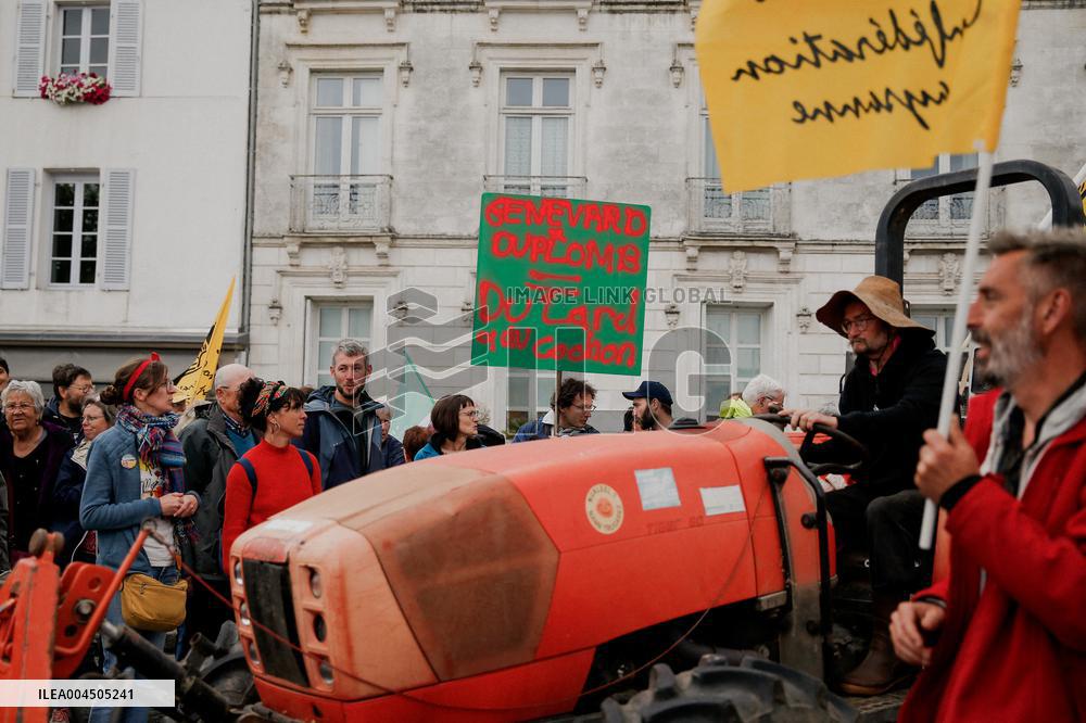 Protest Against Duplomb Law - France