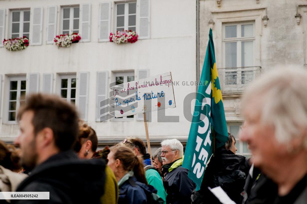 Protest Against Duplomb Law - France