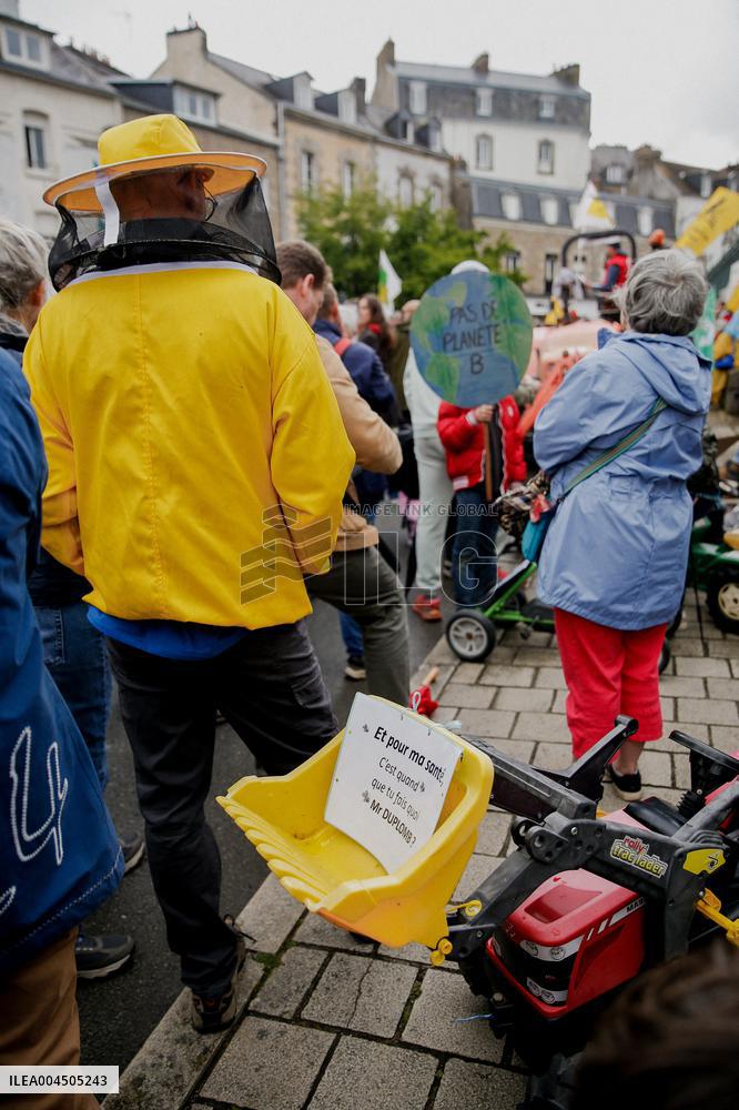 Protest Against Duplomb Law - France