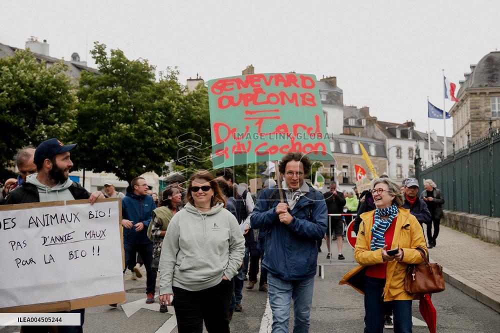 Protest Against Duplomb Law - France