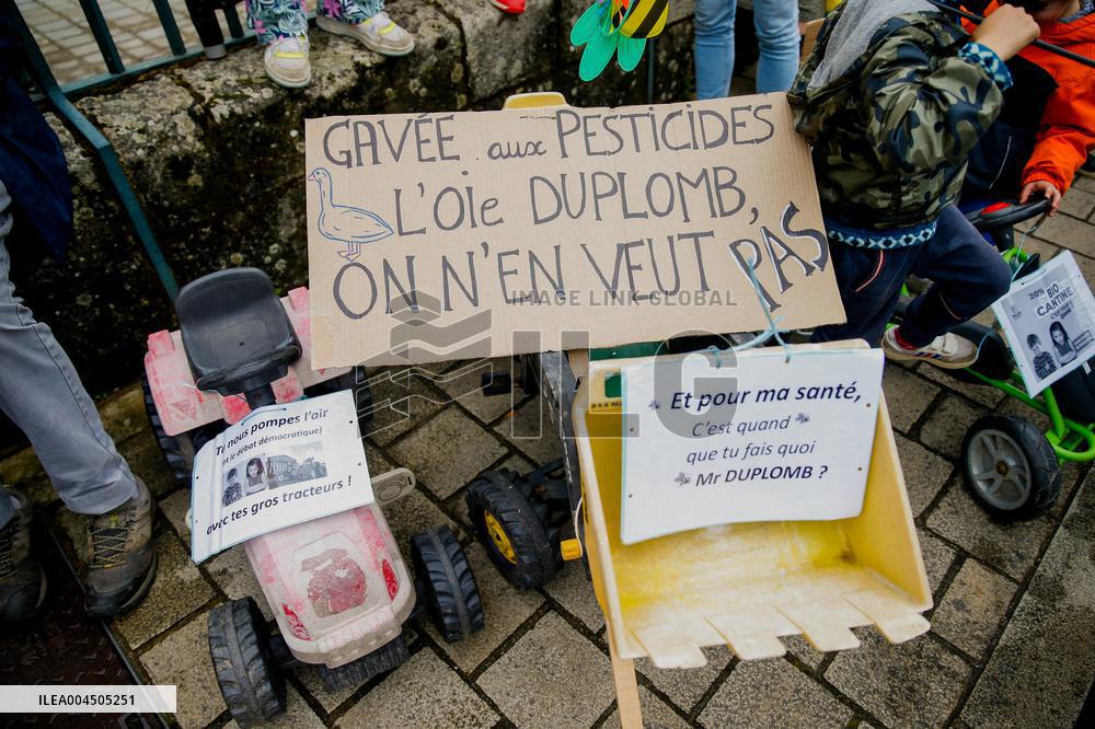 Protest Against Duplomb Law - France