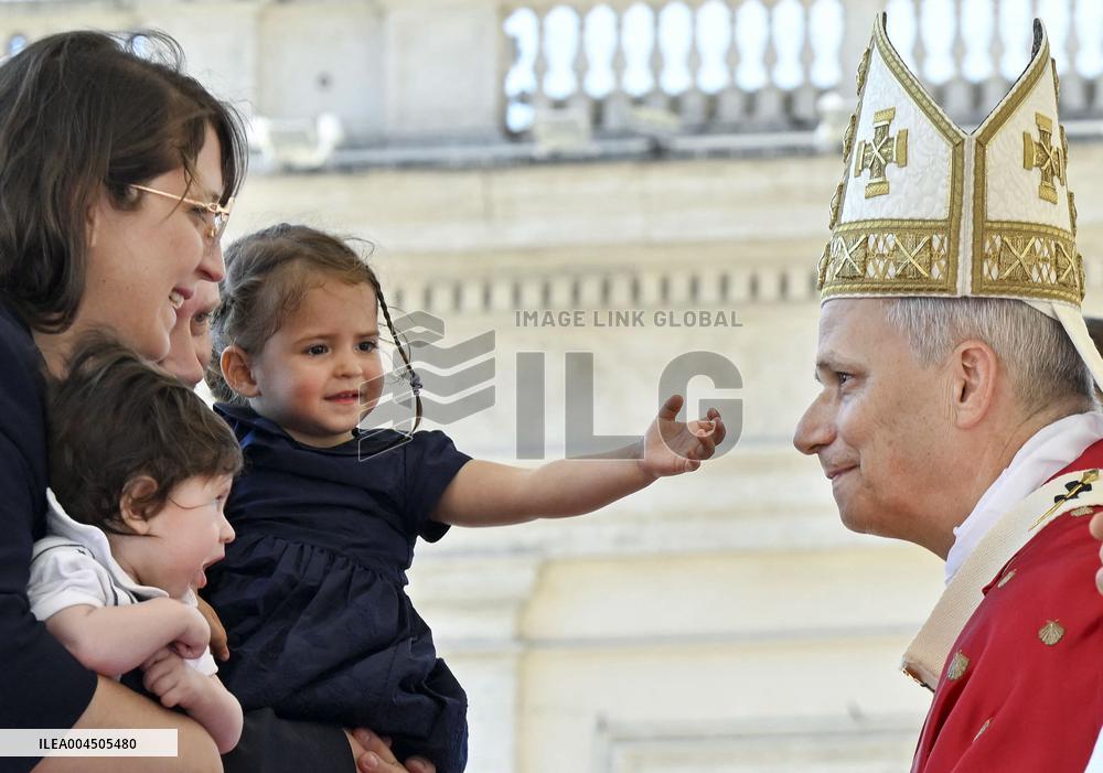 Pope Leo XIV Leads Holy Mass On The Solemnity Of Pentecost - Vatican