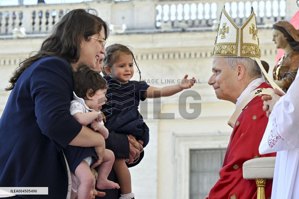 Pope Leo XIV Leads Holy Mass On The Solemnity Of Pentecost - Vatican