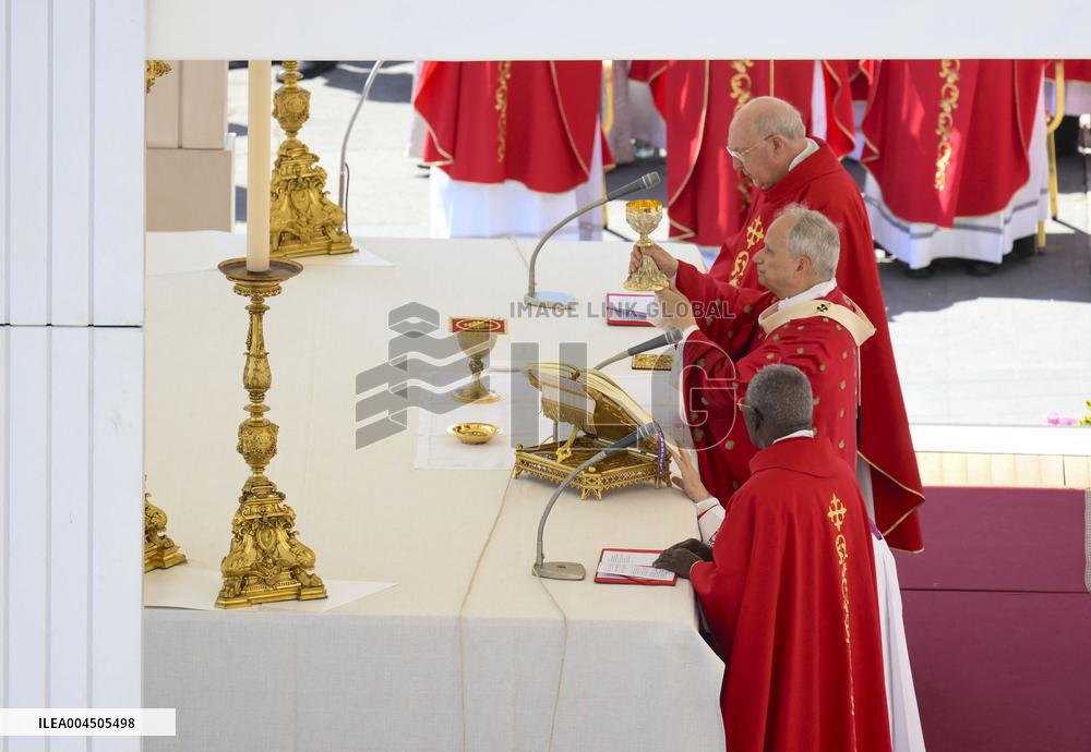 Pope Leo XIV Leads Holy Mass On The Solemnity Of Pentecost - Vatican