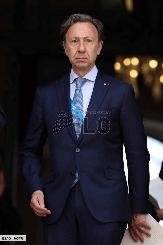 NO TABLOIDS - Emmanuel Macron visits the Oceanographic Museum - Monaco