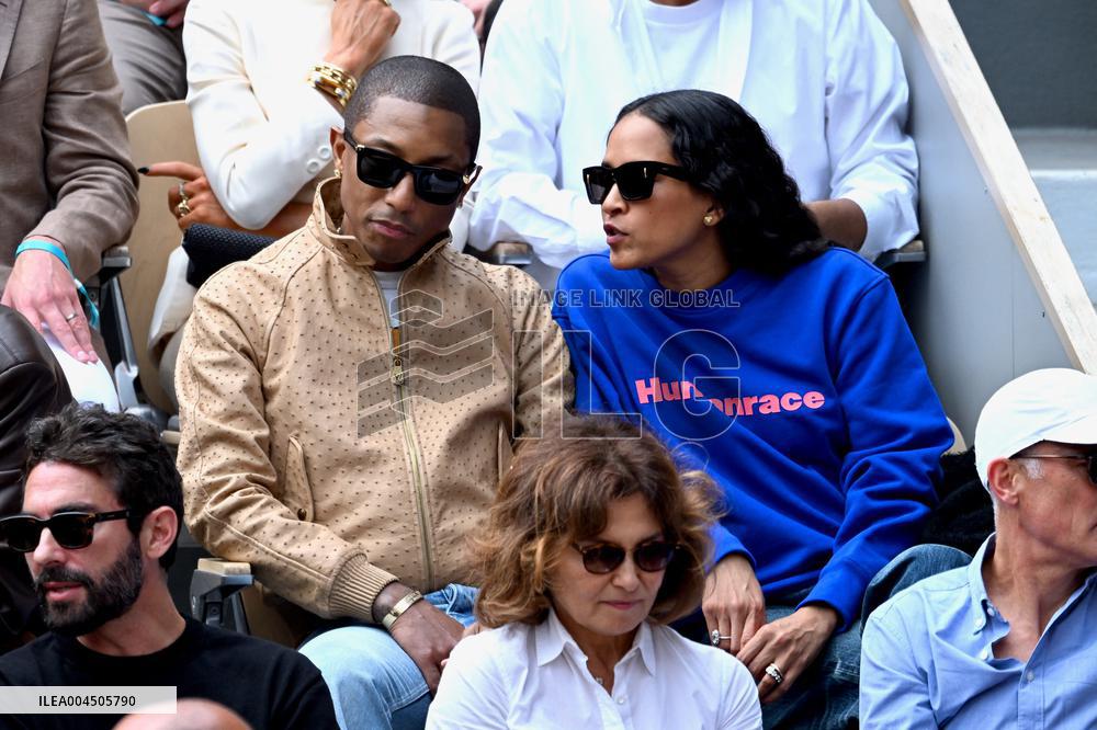 French Open 2025 - VIPs In The Stands - Day 15