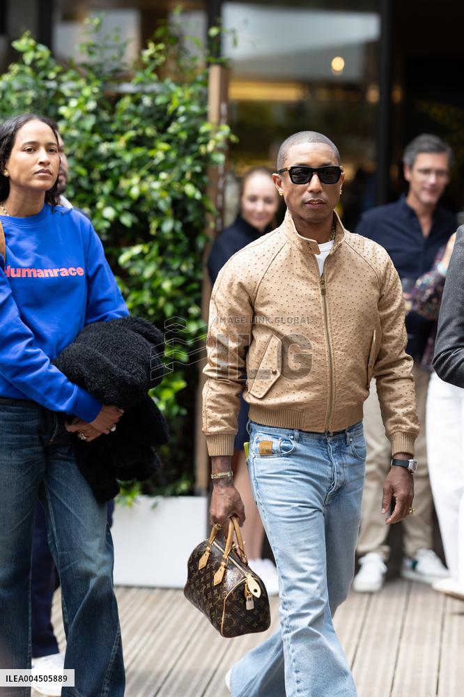 2025 French Open - Celebrities at Village Day 15 NB