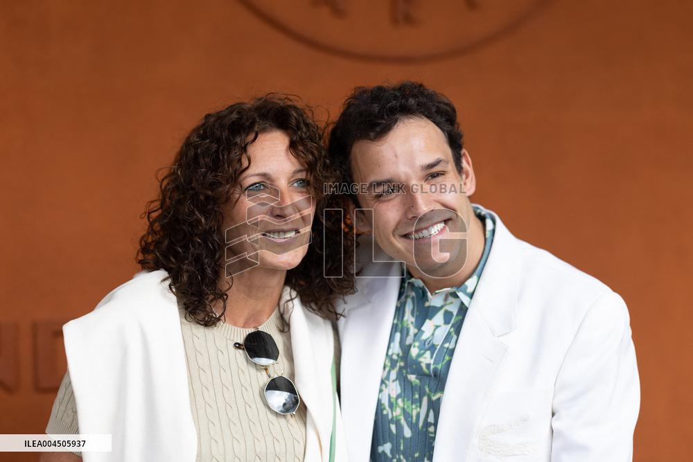 2025 French Open - Celebrities at Village Day 15 NB
