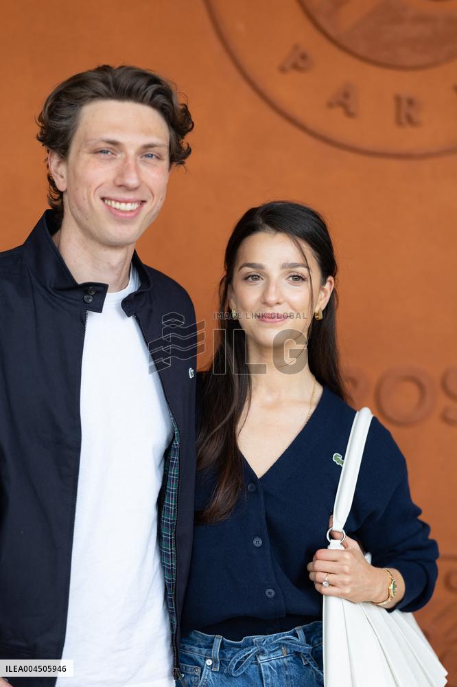 2025 French Open - Celebrities at Village Day 15 NB