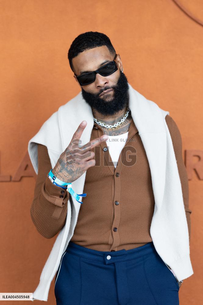 2025 French Open - Celebrities at Village Day 15 NB