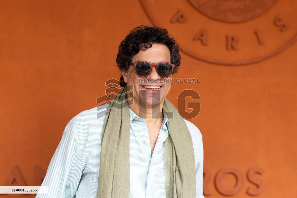 2025 French Open - Celebrities at Village Day 15 NB