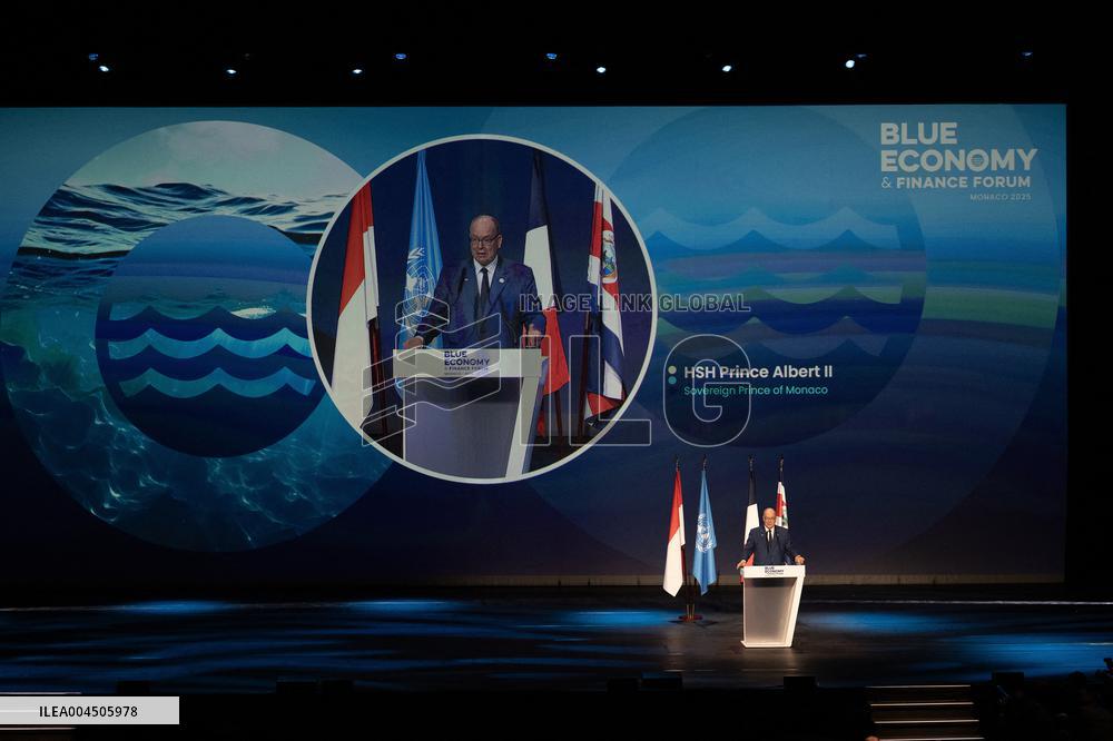 French President Macron visits- Monaco