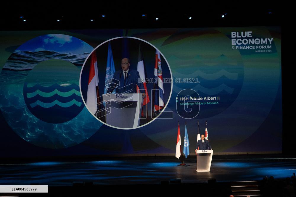 French President Macron visits- Monaco