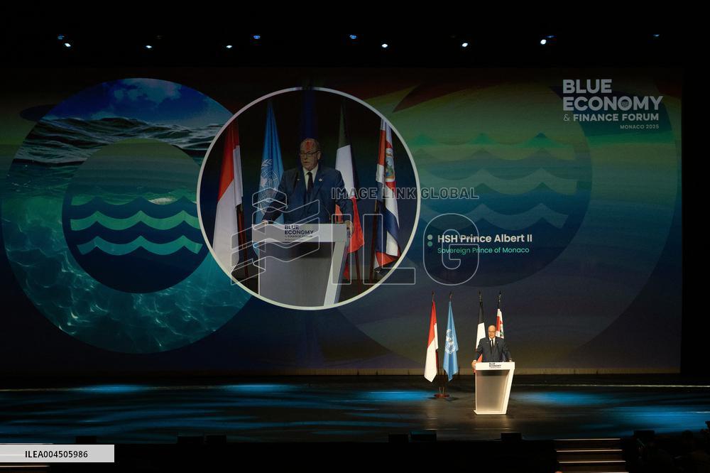 French President Macron visits- Monaco