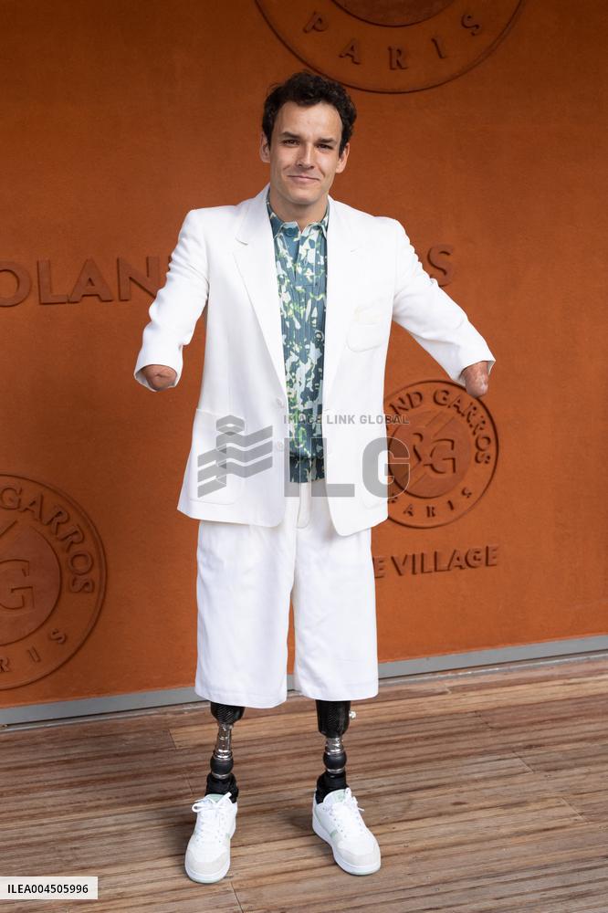 2025 French Open - Celebrities at Village Day 15 NB