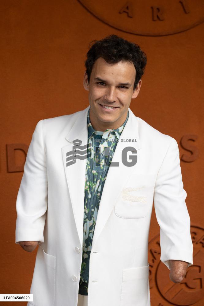 2025 French Open - Celebrities at Village Day 15 NB