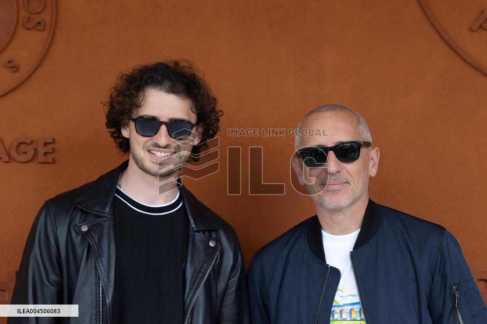 2025 French Open - Celebrities at Village Day 15 NB