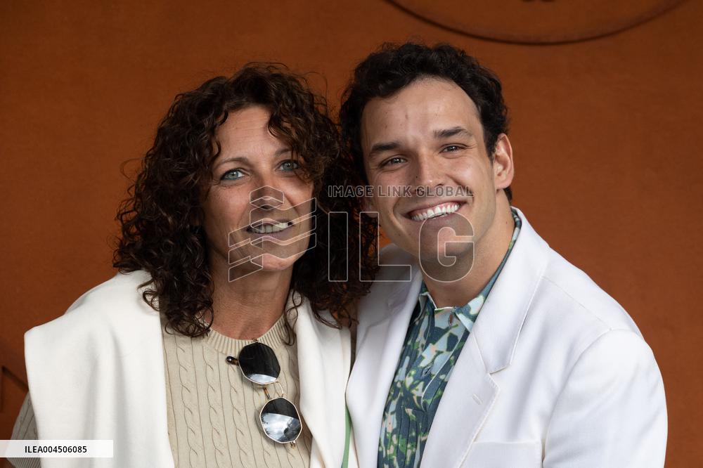 2025 French Open - Celebrities at Village Day 15 NB