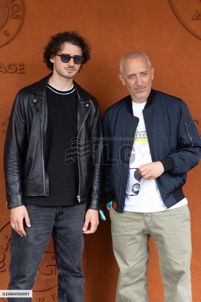 2025 French Open - Celebrities at Village Day 15 NB