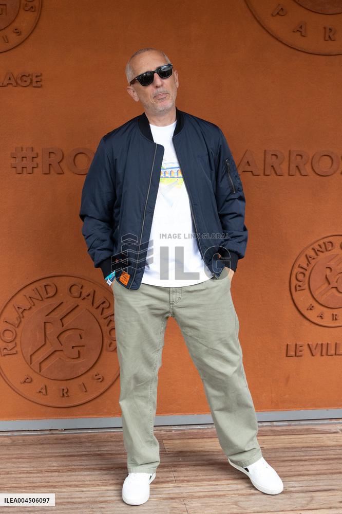 2025 French Open - Celebrities at Village Day 15 NB