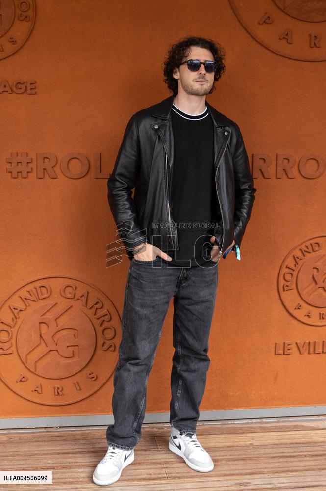 2025 French Open - Celebrities at Village Day 15 NB