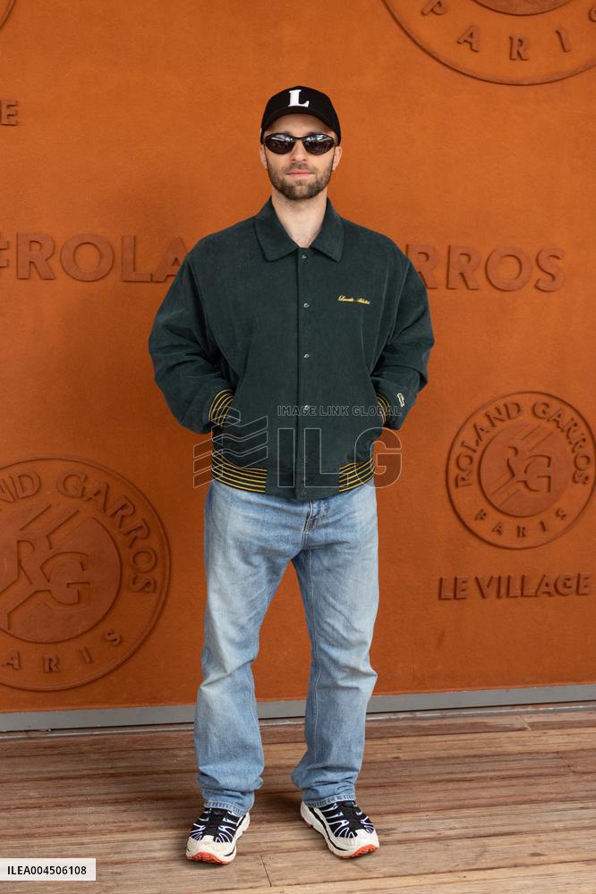 2025 French Open - Celebrities at Village Day 15 NB