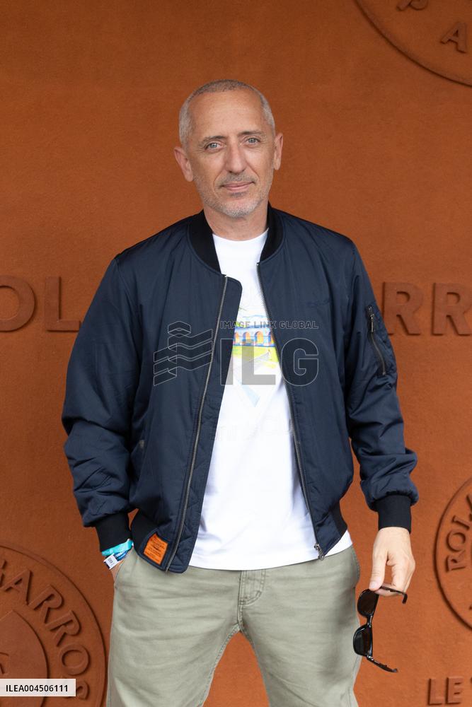 2025 French Open - Celebrities at Village Day 15 NB