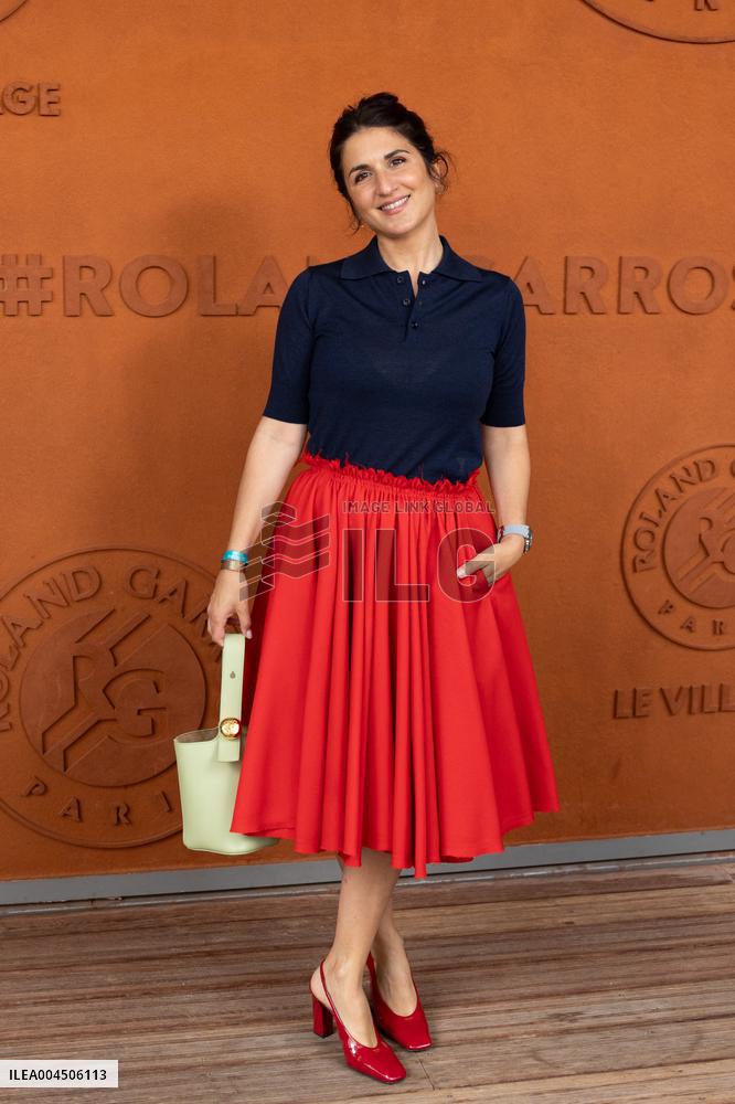 2025 French Open - Celebrities at Village Day 15 NB