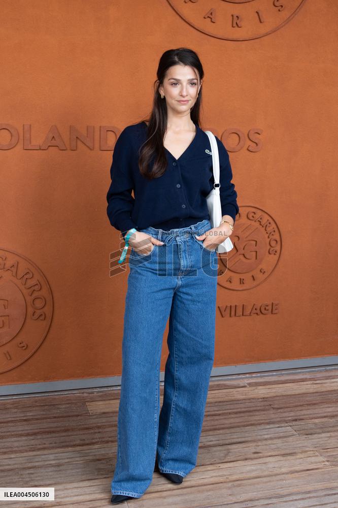 2025 French Open - Celebrities at Village Day 15 NB