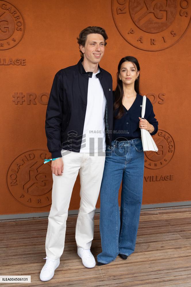 2025 French Open - Celebrities at Village Day 15 NB