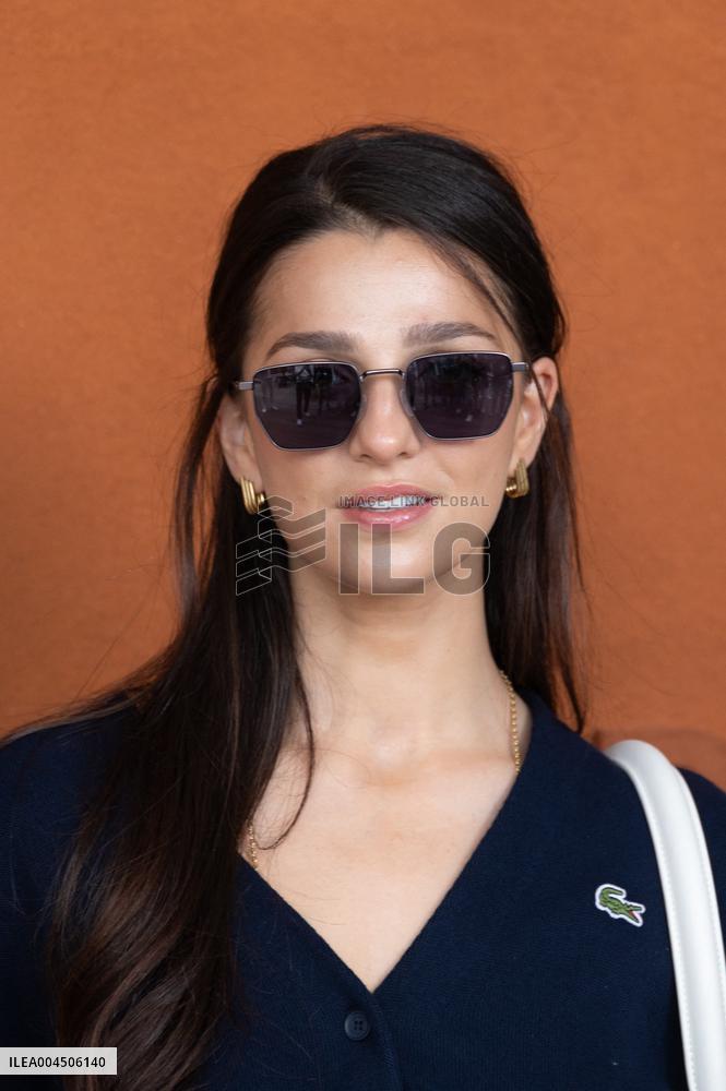 2025 French Open - Celebrities at Village Day 15 NB