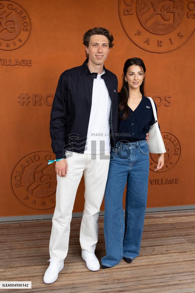 2025 French Open - Celebrities at Village Day 15 NB