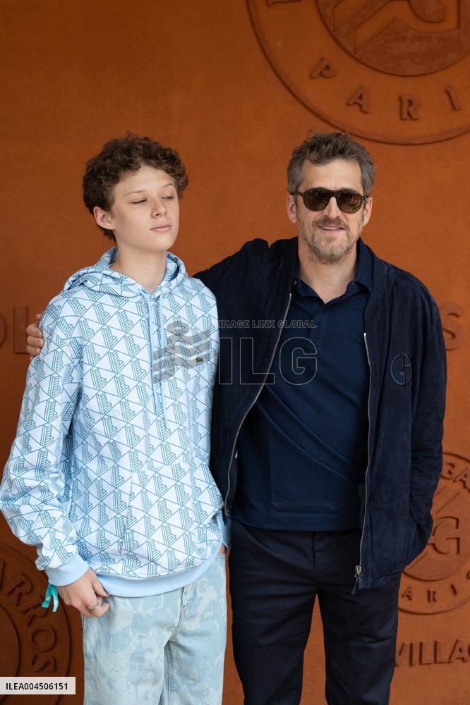 2025 French Open - Celebrities at Village Day 15 NB