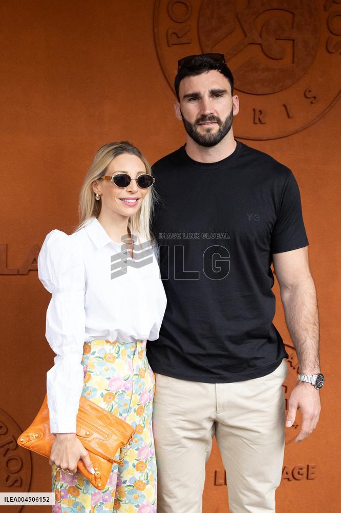 2025 French Open - Celebrities at Village Day 15 NB